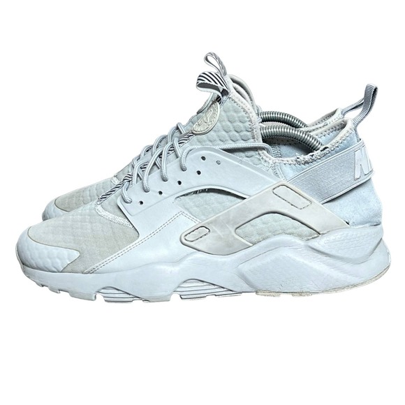 Nike Other - Nike Air Huarache Run Ultra SE Premium Mens SZ 9 Wolf grey 857909-001 Shoes